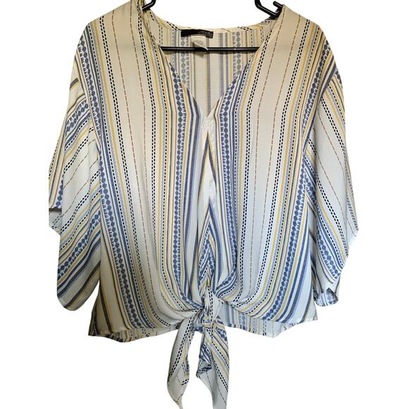 White Ariella Blouse Medium - Picture 1 of 3